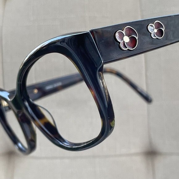 Kirkland Signature Women Eyeglasses Frame HAVANA 55[]18 135 Glasses KS HEDGES - Picture 2 of 10